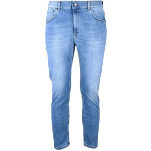 Dondup, Heren, Jeans, Blauw, Maat: W33 Katoen,