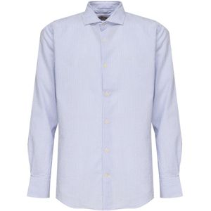 MC2 Saint Barth, Heren, Overhemden, Blauw, Maat: S