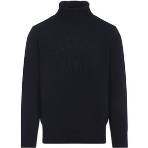 Givenchy, Heren, Truien, Blauw, Maat: XL Katoen,