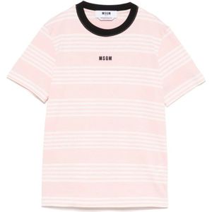 Msgm, Dames, Tops, Roze, Maat: M Katoen,