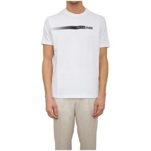 Paul & Shark, Heren, Tops, Wit, Maat: XL Katoen,