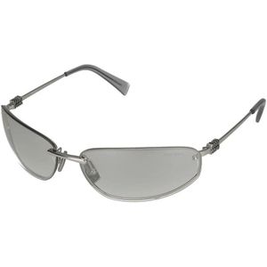 Miu Miu - MU A50S - Zonnebril - Grijs - Metaal - Gradient Lenzen