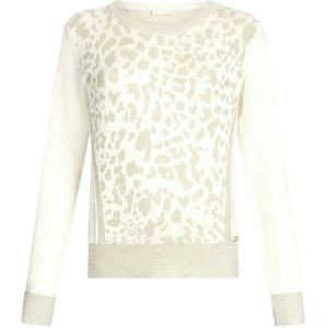 Liu Jo, Dames, Truien, Wit, Maat: M