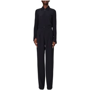 Patrizia Pepe, Dames, Jumpsuits & Playsuits, Zwart, Maat: XS