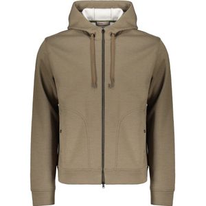 Herno, Heren, Sweatshirts & Hoodies, Groen, Maat: L Wol,