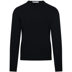 Cashmere Company, Heren, Truien, Zwart, Maat: L Kasjmier,