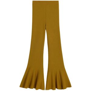 Ami Paris, Dames, Broeken, Groen, Maat: S Viscose,