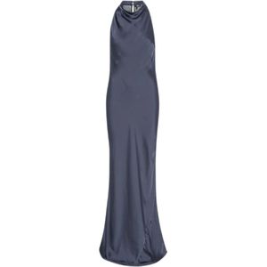 Rotate Birger Christensen, Dames, Jurken, Blauw, Maat: XS Poliester,