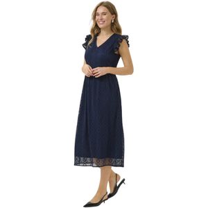 Cream, Dames, Jurken, Blauw, Maat: XL