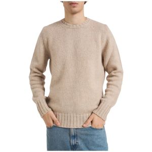Alpha Studio, Heren, Truien, Beige, Maat: M Wol,