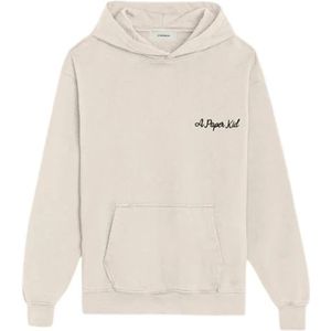 A Paper Kid, Heren, Sweatshirts & Hoodies, Beige, Maat: M Katoen,