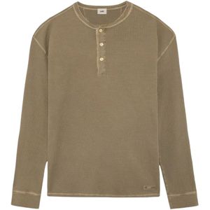 Autry, Heren, Tops, Groen, Maat: M Katoen,