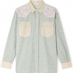 Mes Demoiselles, Dames, Blouses & Shirts, Veelkleurig, Maat: XS Katoen,