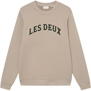 Les Deux, Heren, Sweatshirts & Hoodies, Beige, Maat: S