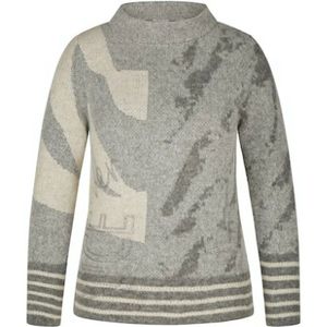 Rabe, Dames, Truien, Grijs, Maat: M Katoen,