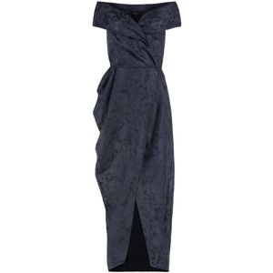 Etro, Dames, Jurken, Blauw, Maat: XS Zijde,