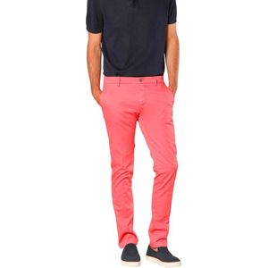 Mason's, Heren, Broeken, Rood, Maat: 3XL Katoen,