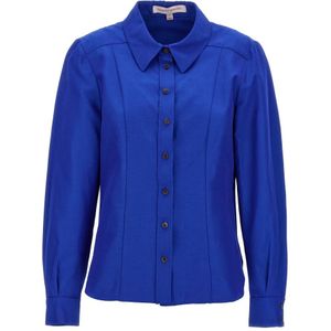 Carolina Herrera, Dames, Blouses & Shirts, Blauw, Maat: 2XS