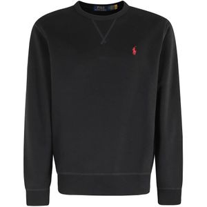 Polo Ralph Lauren, Heren, Sweatshirts & Hoodies, Zwart, Maat: M