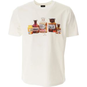 PS By Paul Smith, Heren, Tops, Beige, Maat: L Katoen,