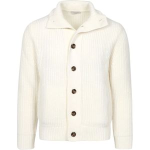 Paolo Pecora, Heren, Truien, Beige, Maat: S Wol,