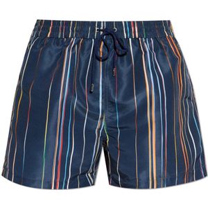 Paul Smith, Heren, Badkleding, Blauw, Maat: S Synthetisch,
