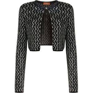 Missoni, Dames, Truien, Zwart, Maat: XS