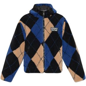 Versace Jeans Couture, Heren, Jassen, Veelkleurig, Maat: M Poliester,