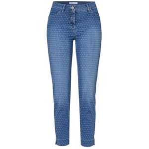 Toni Dress, Dames, Jeans, Blauw, Maat: S Katoen,