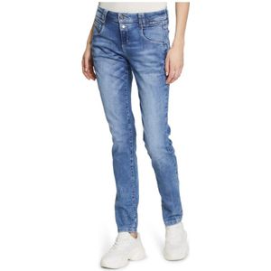 Cartoon, Dames, Jeans, Blauw, Maat: L