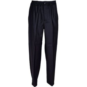 Mauro Grifoni, Heren, Broeken, Zwart, Maat: M