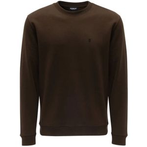 Dondup, Heren, Sweatshirts & Hoodies, Bruin, Maat: M