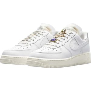 Nike Limited Edition Bling Juwelen Witte Sneakers , White , Heren , Maat: 37 1/2 EU