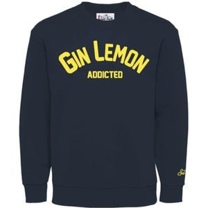 Saint Barth, Heren, Sweatshirts & Hoodies, Blauw, Maat: XL