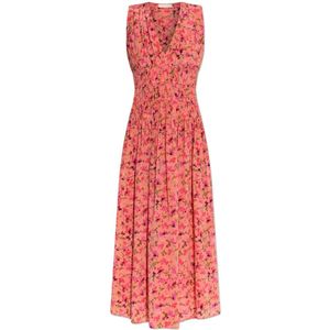 Ulla Johnson, Dames, Jurken, Roze, Maat: 3XS Zijde,