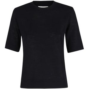 Vince, Dames, Tops, Blauw, Maat: S