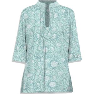 MC2 Saint Barth, Dames, Blouses & Shirts, Groen, Maat: S