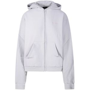 Balenciaga, Dames, Sweatshirts & Hoodies, Wit, Maat: M