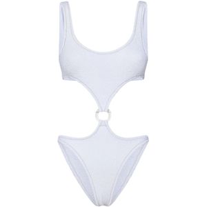 Reina Olga, Dames, Badkleding, Wit, Maat: ONE Size Nylon,