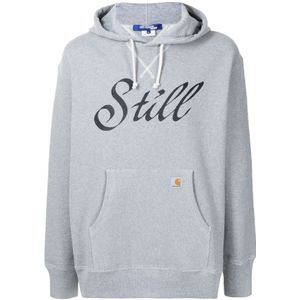 Junya Watanabe, Heren, Sweatshirts & Hoodies, Grijs, Maat: M Katoen,