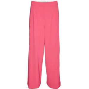 Vero Moda - L34 - Palazzo Broek - Roze - Dames - Polyester