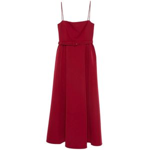 Roland Mouret, Dames, Jurken, Rood, Maat: L