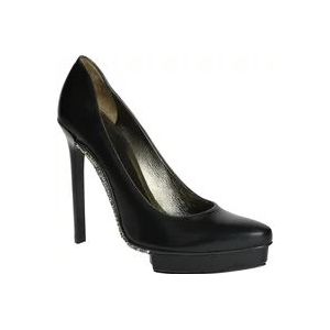 Lanvin Pumps van kalfsleer met kristallen zool , Black , Dames , Maat: 39 1/2 EU