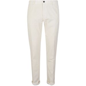 Incotex, Heren, Broeken, Wit, Maat: W33 Corduroy,