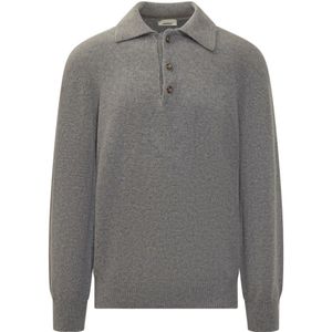 A Paper Kid, Heren, Truien, Grijs, Maat: S