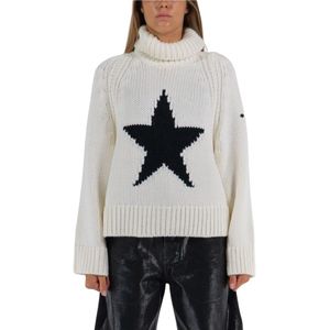 Goldbergh, Dames, Truien, Wit, Maat: L Synthetisch,