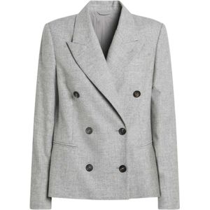 Brunello Cucinelli, Dames, Jassen, Grijs, Maat: S
