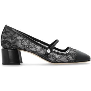Jimmy Choo, Dames, Schoenen, Zwart, Maat: 35 EU Leer,