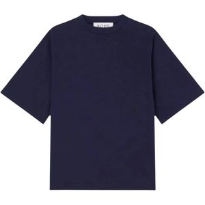 Róhe, Dames, Tops, Blauw, Maat: XL Katoen,