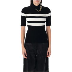 Jean Paul Gaultier, Dames, Truien, Zwart, Maat: S Viscose,